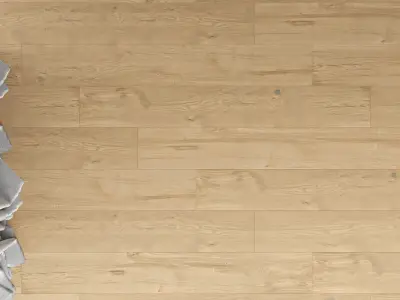 Wood Floor Oak Smok Sanded 3D model