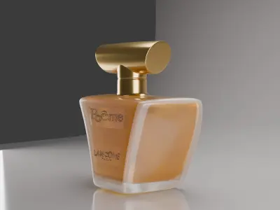 Luxury Perfume Bottle  Inspired by Poeme Lancome for Women 3D model
