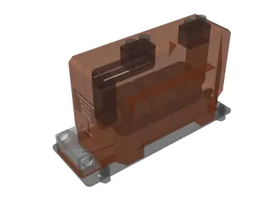 Medium voltage current transformer GIS-12e Free 3D model