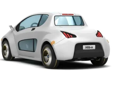 Hib-o electric car 3D model