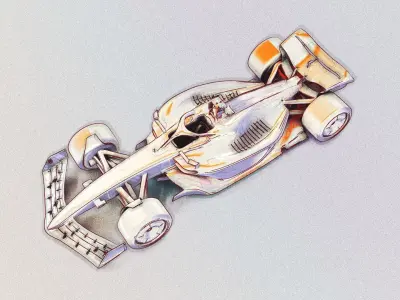 Formula 1 2024 - Generic 3D model