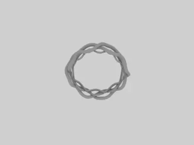 A ring 2 heart Free 3D model