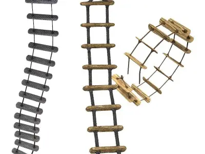 Rope Ladder 3D model
