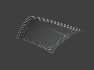 911 Hood - Bonnet 3D print model