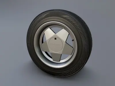 Wheels - Borbet A 3D model