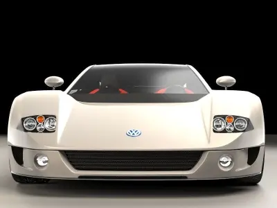 Volkswagen W12 3D model