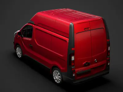 Vauxhall Vivaro Van L1H2 2018 3D model