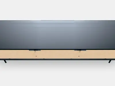 RANNAS TV bench with doors 3D model