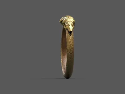 High-Quality 3D Ring Model Pack 8 Low-poly 3D model