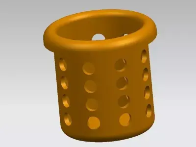 Pencil Holder Free 3D model