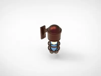 Marine Wall Light 3D model