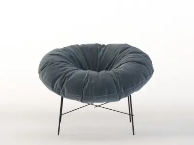 Closer Mogg Armchair 3D model