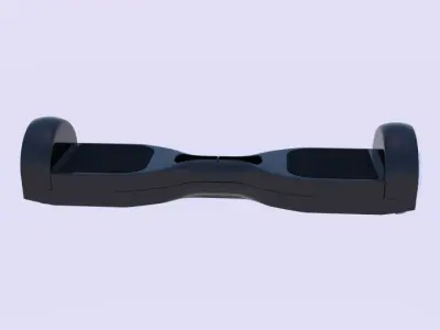  Electric Skateboard  3D model