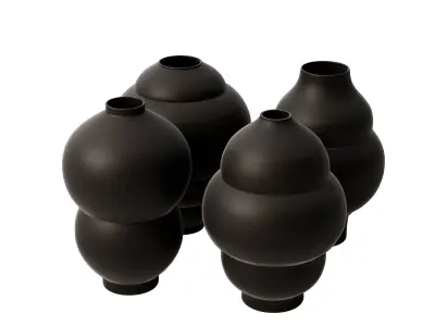 Plump Vase by Pierre Charpin 3D model