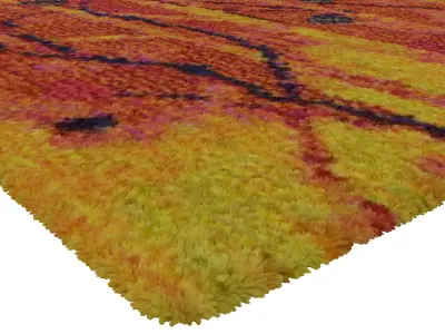 Rug Set 1829 3D model
