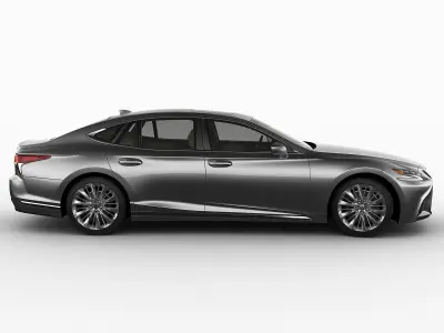 Lexus LS500 2018 3D model