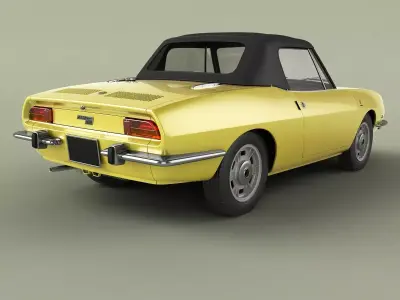 Fiat 850 Spider Mk2 3D model