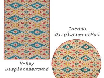 Rugs No 653 Low-poly 3D model
