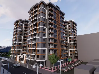  housing project 3D 3D model