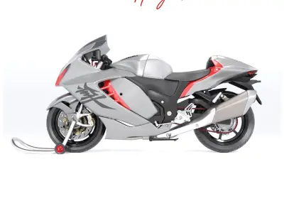 Suzuki Hayabusa  3D model