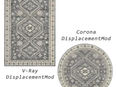 Rugs No 258 Low-poly 3D model