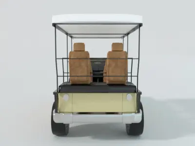 Land Rover Safari Low-poly 3D model
