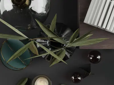 Decorative set Y1 3D model