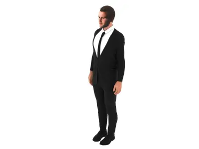 Luke Shaw Low-poly 3D model
