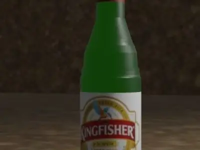 Wine Bottles Free 3D model