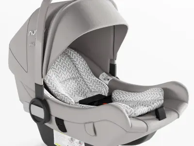carseat collection baby car seat 3D Model Pack