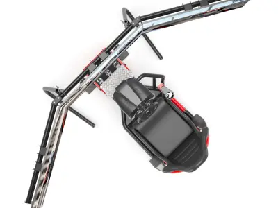 Racing Game Simulator 3D model