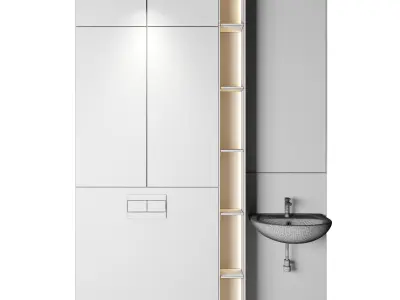 Luxury Bathroom 53 3D model