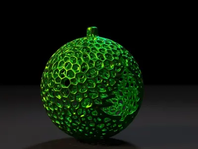 Christmas tree decor 3 3D print model