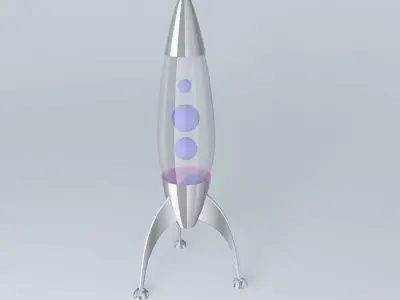 Lava Lamp Free 3D model