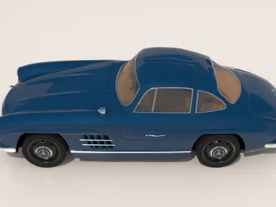 Mercedes 300SL Gullwing 3D model