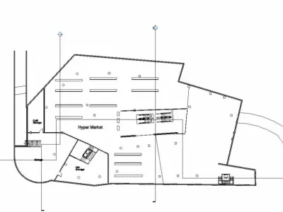 mall compelete revit projec p2 3D model