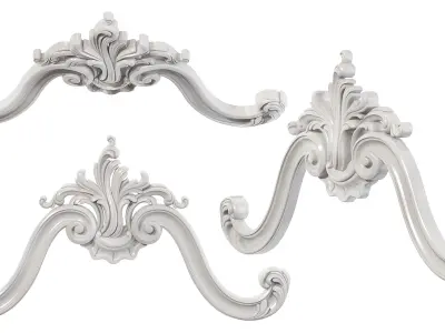 Classic carved 156 3D model