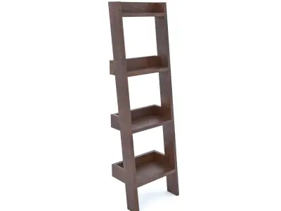 rack decorative shelves Free low-poly 3D model
