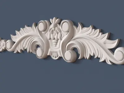 Decorative Onlay 3D model 7