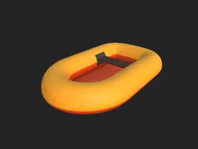 Rubber Raft 3D model