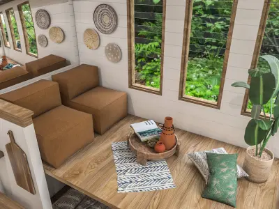 Tiny House 3D model 3D model