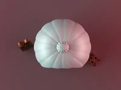 Halloween pumpkin decor 3D print model purchase