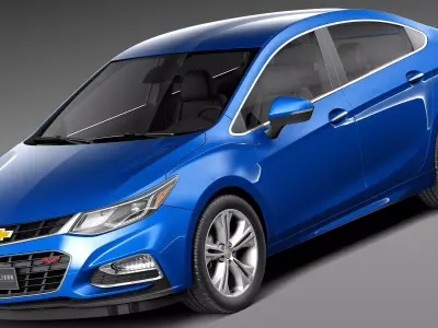 Chevrolet Cruze Sedan 2016 3D model