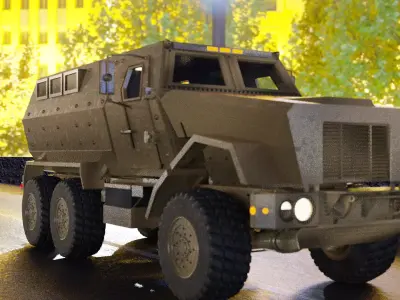 caiman mrap 3D Free 3D model