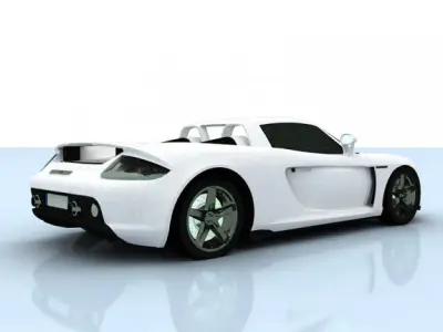 Porsche Carrera GT 3D model
