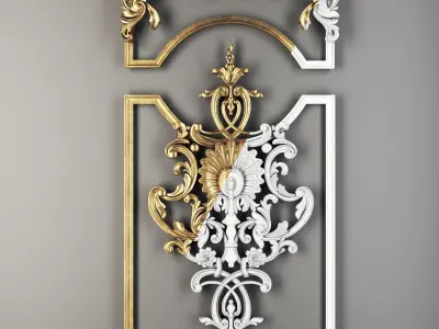 luxury ornament 3D model