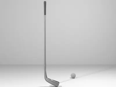 Sport Equipment - Golf 3D model