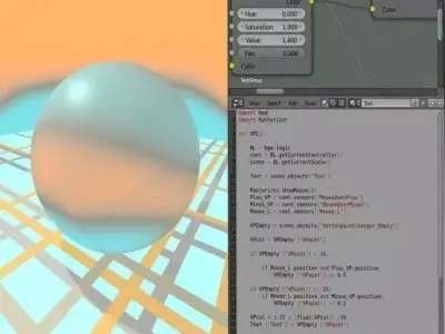 Vertex paint color changing with python - Blender Game Engine  Free low-poly 3D model