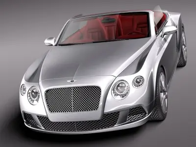 Bentley Continental GTC 2012 3D Model 3D model