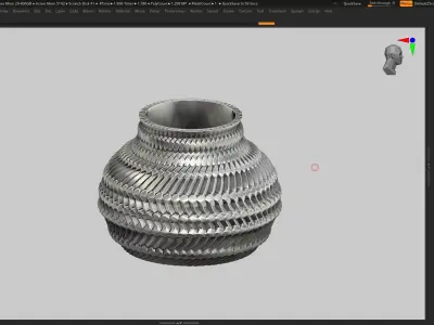 vase 3d print 375  3D print model